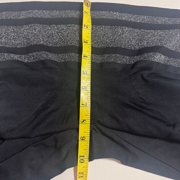 SANKOM Patent Shapewear Crop Leggings XXL Slimming Shaper Pants Black NWT - Picture 4 of 8